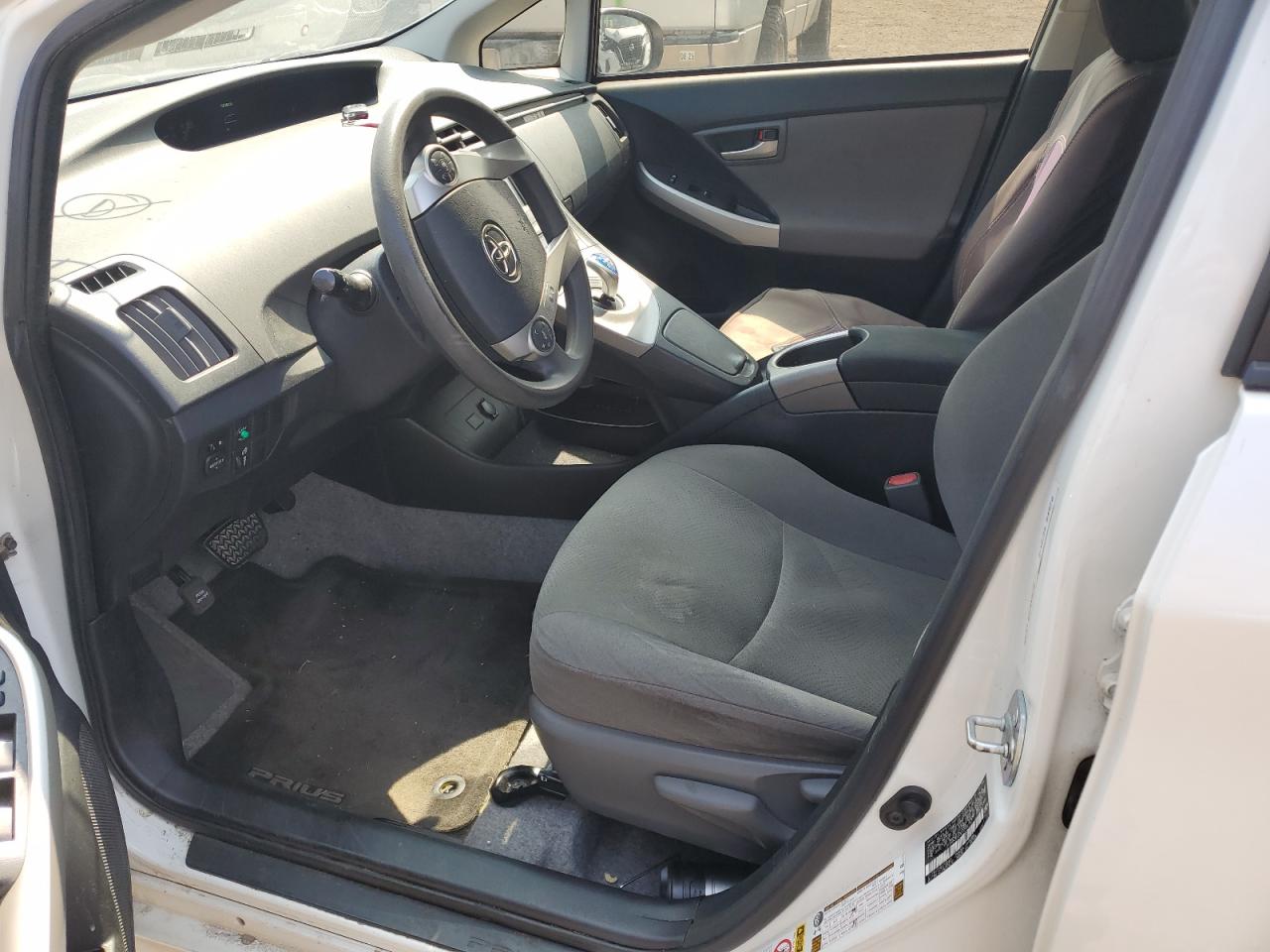 2014 Toyota Prius VIN JTDKN3DU0E0392753 Copart auction photo, front end / undercarriage damage thumbnail 7