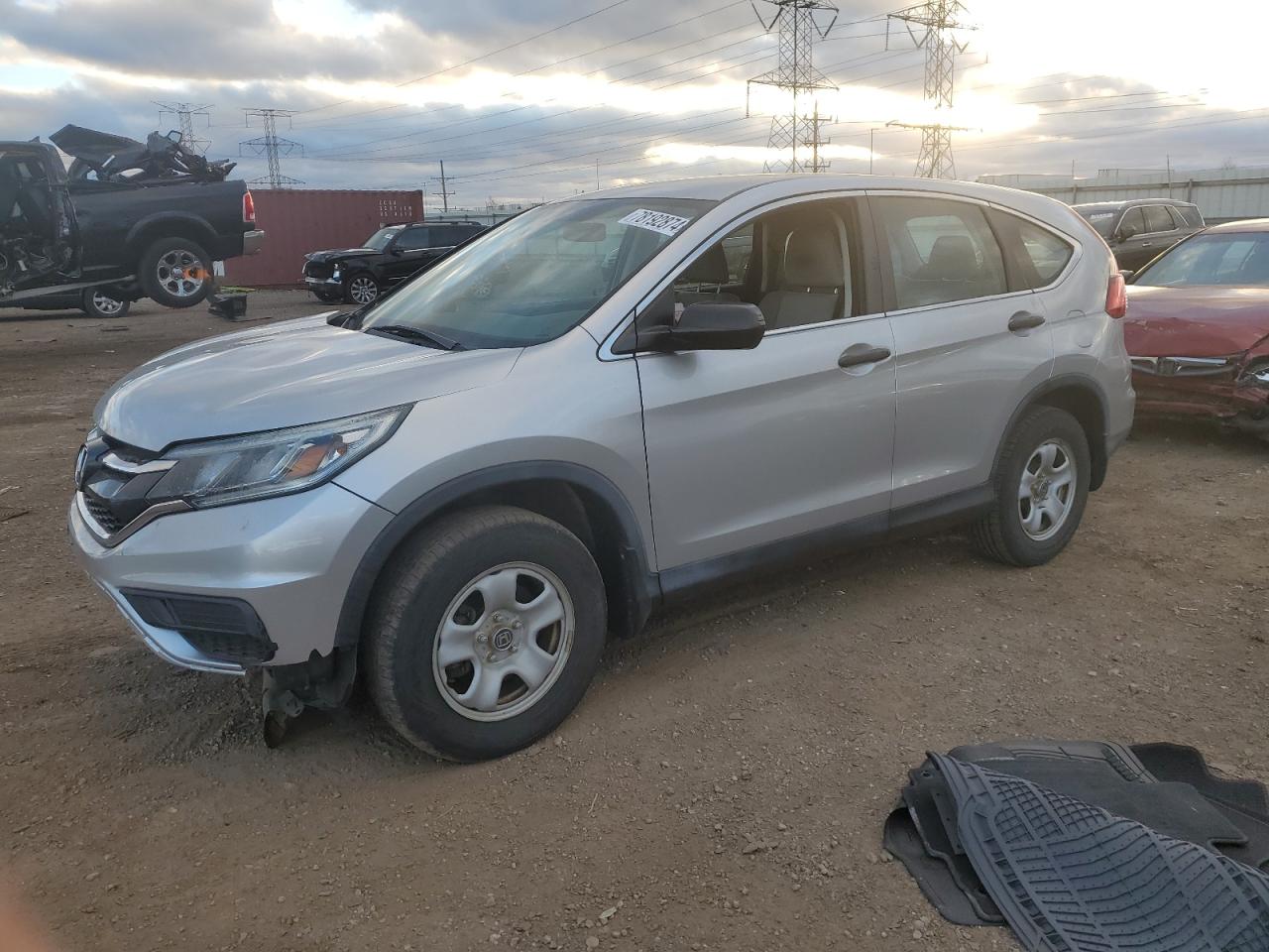2016 Honda CR-V VIN 5J6RM4H37GL116333
