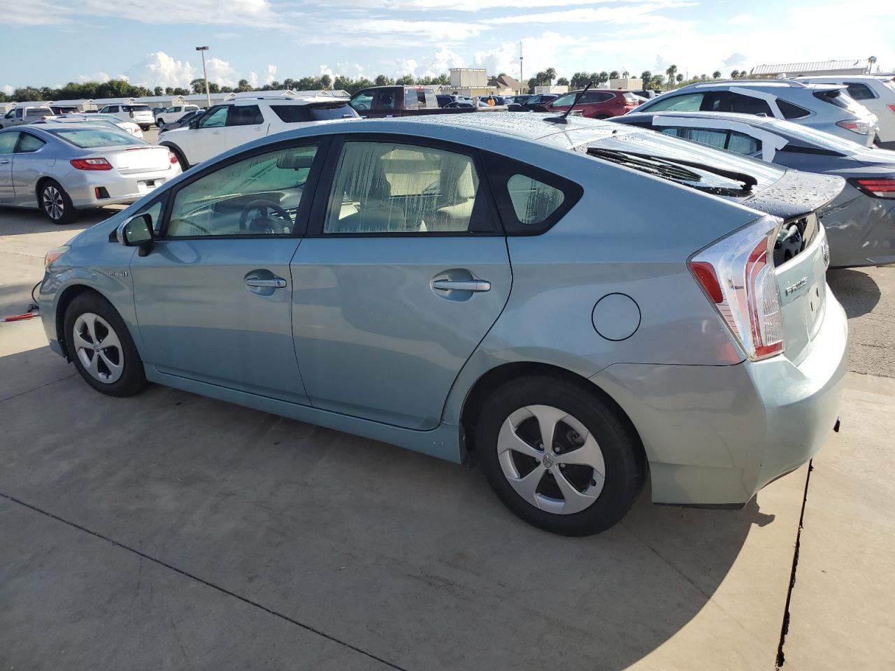 2012 Toyota Prius VIN JTDKN3DU6C5478794 Copart auction photo, water/flood damage thumbnail 2
