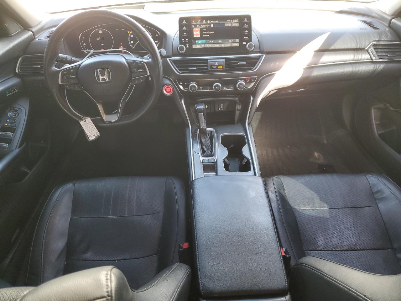 2018 Honda Accord VIN 1HGCV1F91JA197879 Copart auction photo, side / front end damage thumbnail 8