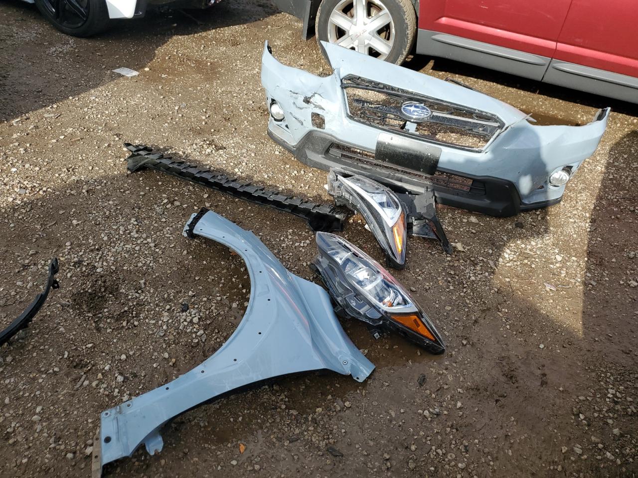 2019 Subaru XV VIN JF2GTACC8KH367221 Copart auction photo, front end damage thumbnail 12