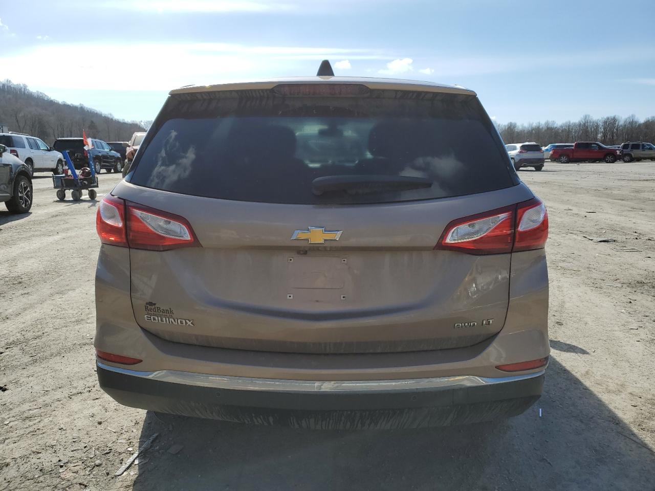 2018 Chevrolet Equinox VIN 2GNAXSEV9J6166498 Copart auction photo, front end damage thumbnail 6