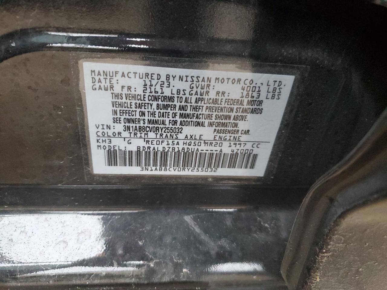 2024 Nissan Sentra VIN 3N1AB8CV0RY255032 Copart auction photo, front end damage thumbnail 14