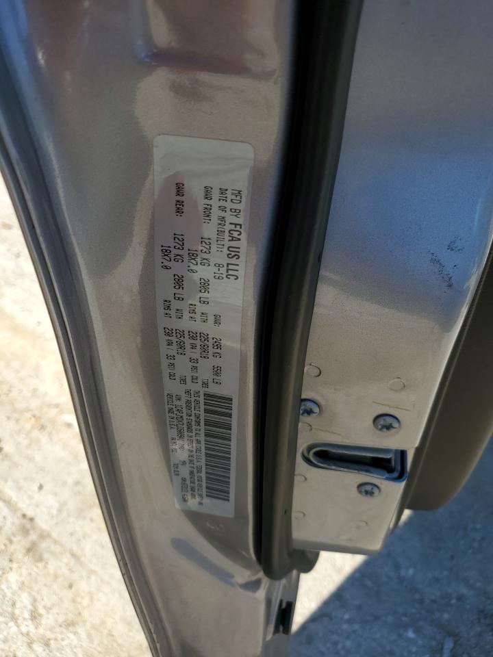 2020 Jeep Grand Cherokee VIN 1C4PJMDX7LD500941 Copart auction photo, side / front end damage thumbnail 13