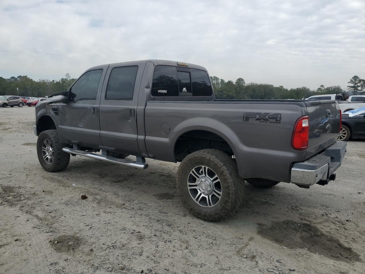 2008 Ford F250 VIN 1FTSW21R08ED53594 Copart auction photo, side / minor dent/scratches damage thumbnail 2