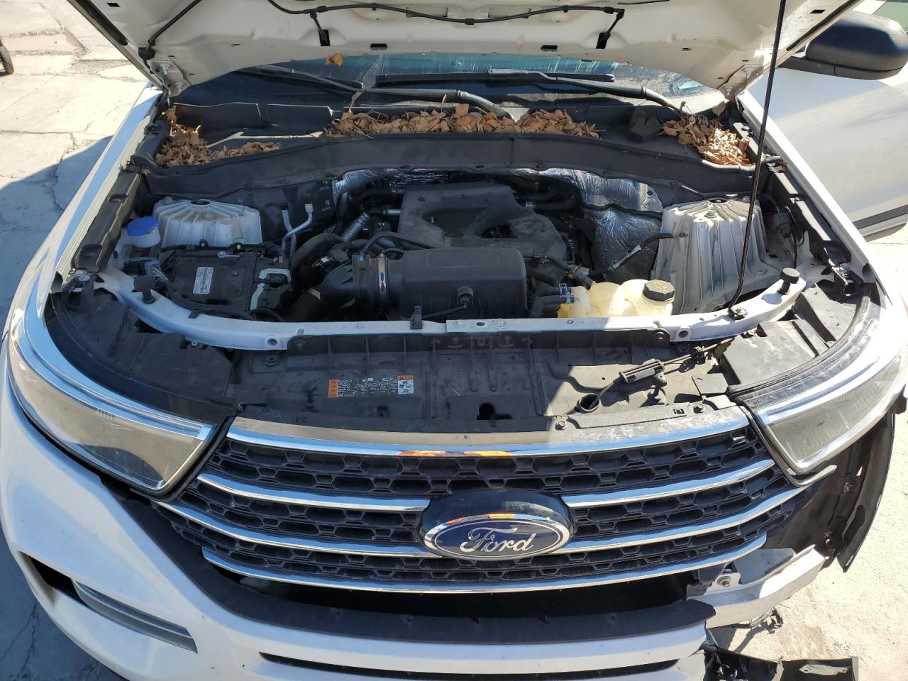 2020 Ford Explorer VIN 1FMSK7DH6LGB35261 Copart auction photo, front end damage thumbnail 12