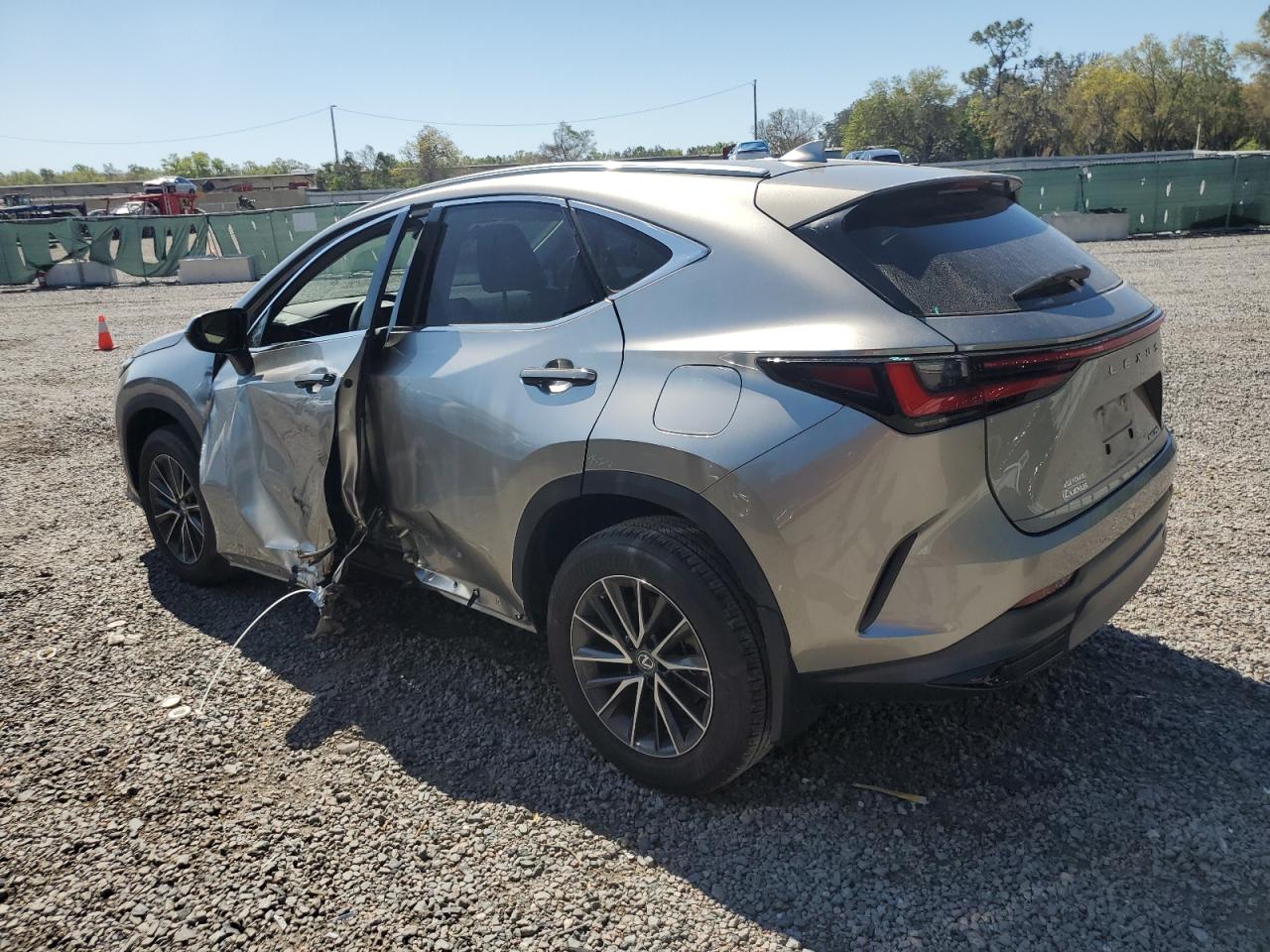 2022 Lexus NX VIN 2T2ADCAZ9NC001311 Copart auction photo, side damage thumbnail 2