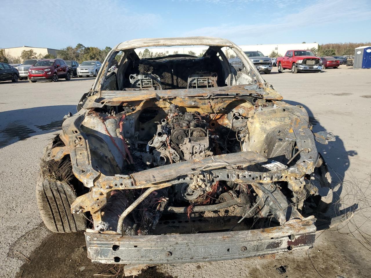 2018 Ford Mustang VIN 1FA6P8TH9J5116684 Copart auction photo, burn - engine / burn - interior damage thumbnail 5