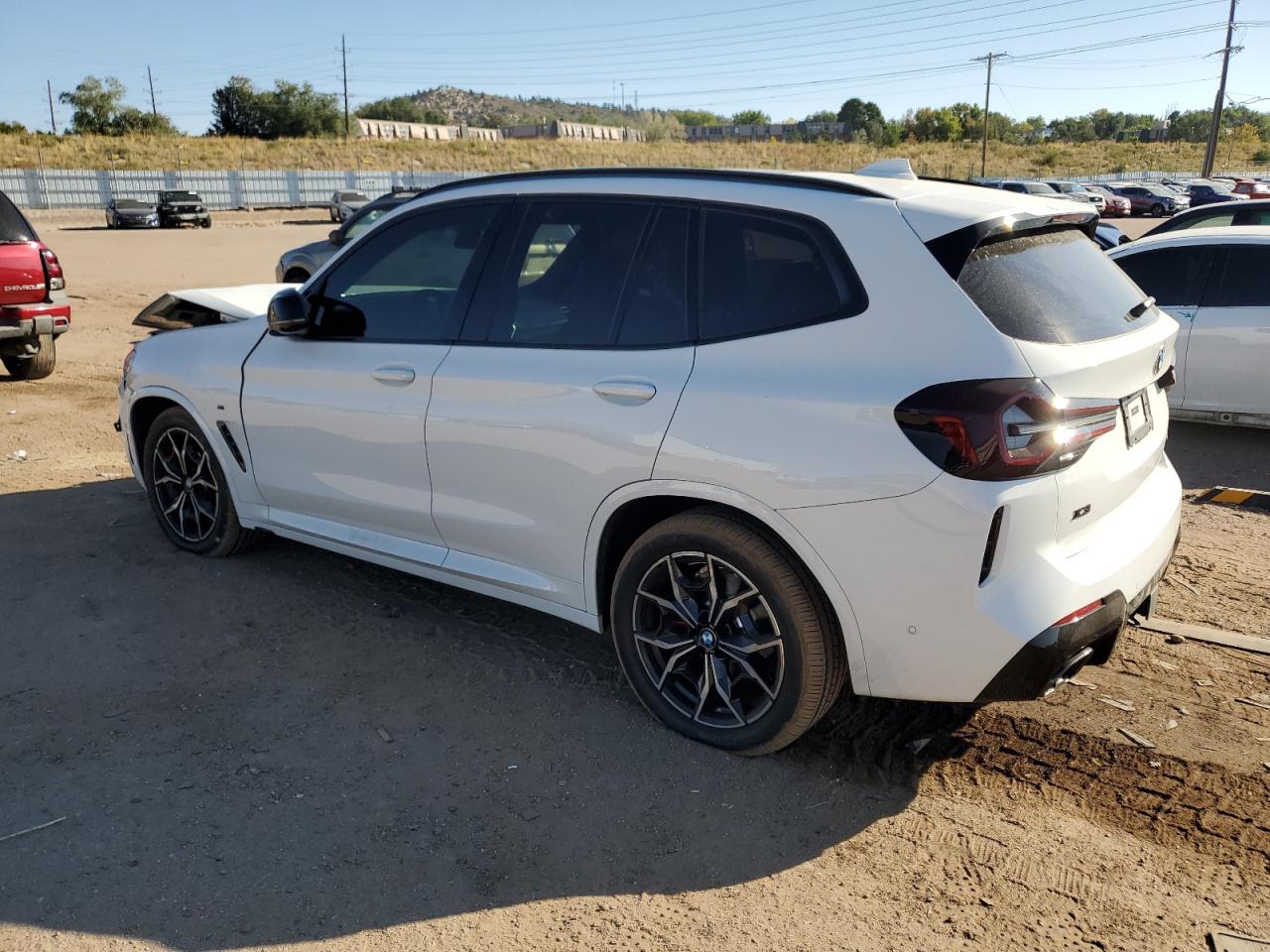2024 BMW X3 M VIN 5UX83DP03R9X12422 Copart auction photo, front end damage thumbnail 2