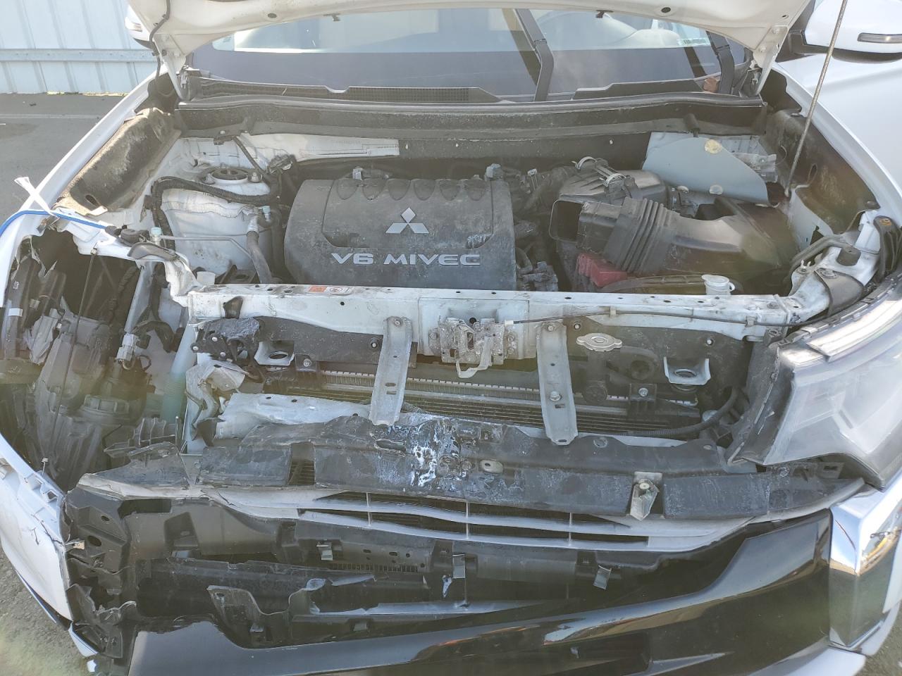 2016 Mitsubishi Outlander VIN JA4JZ4AX2GZ022613 Copart auction photo, all over damage thumbnail 12