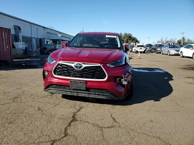 2022 Toyota Highlander VIN 5TDBZRBH6NS583099 Copart auction photo, side / front end damage thumbnail 14