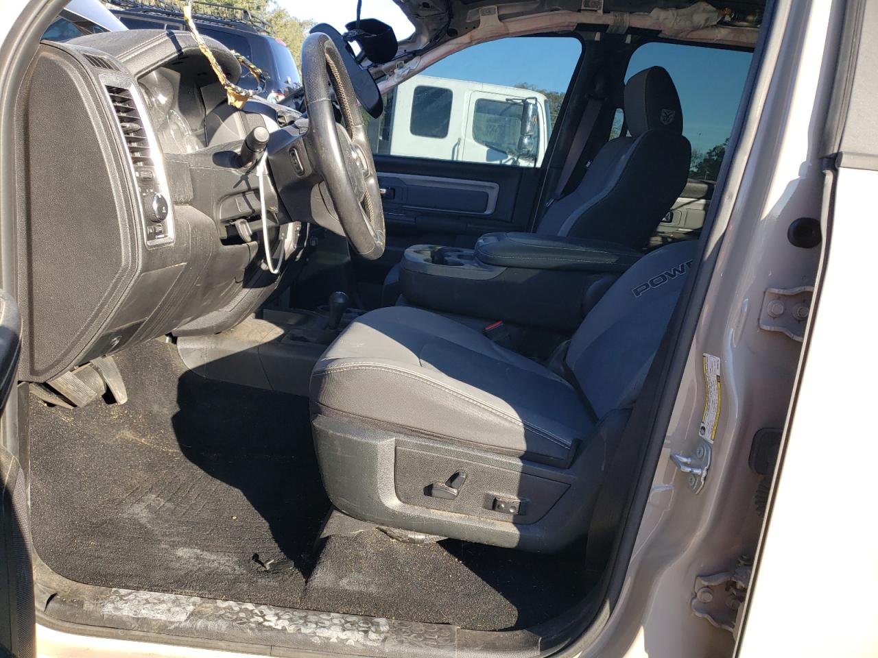 2018 RAM 2500 VIN 3C6TR5EJ9JG395768 Copart auction photo, front end / stripped damage thumbnail 7