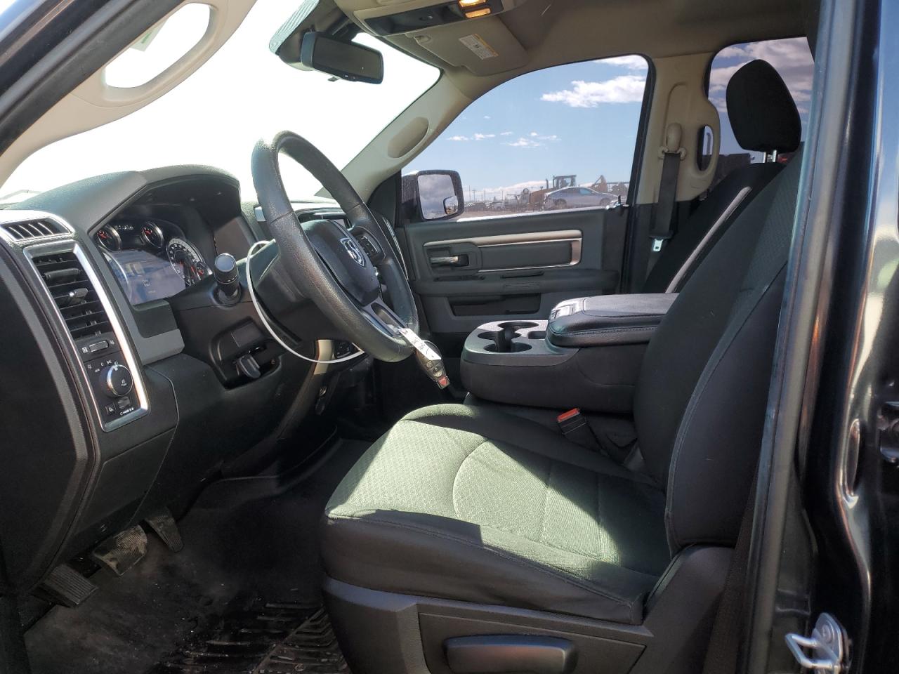 2020 RAM 1500 VIN 1C6RR7GT2LS125362 Copart auction photo, rear end / front end damage thumbnail 7
