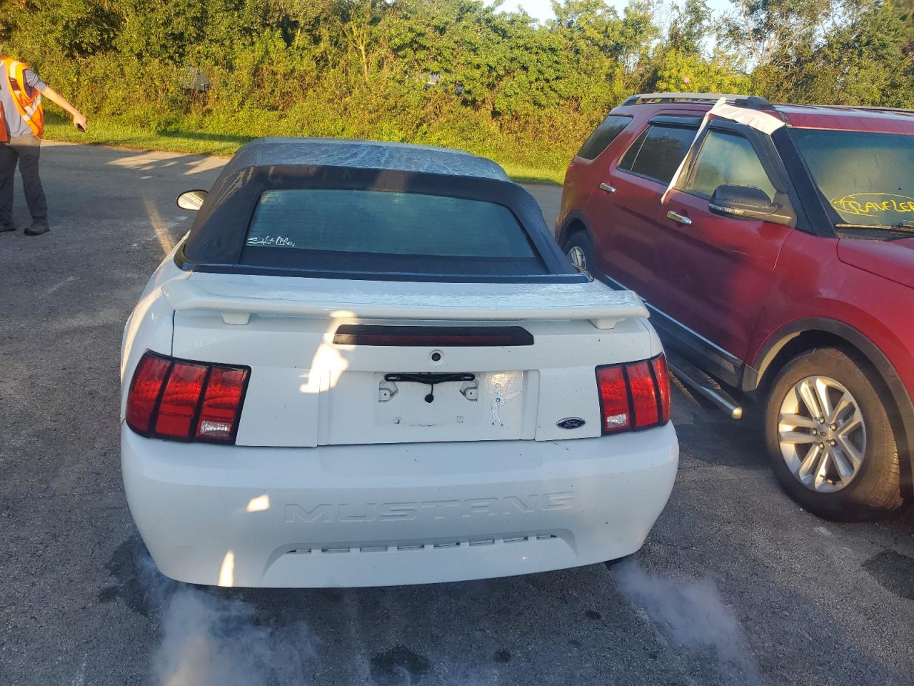 2002 Ford Mustang VIN 1FAFP44482F179985 Copart auction photo, water/flood damage thumbnail 6