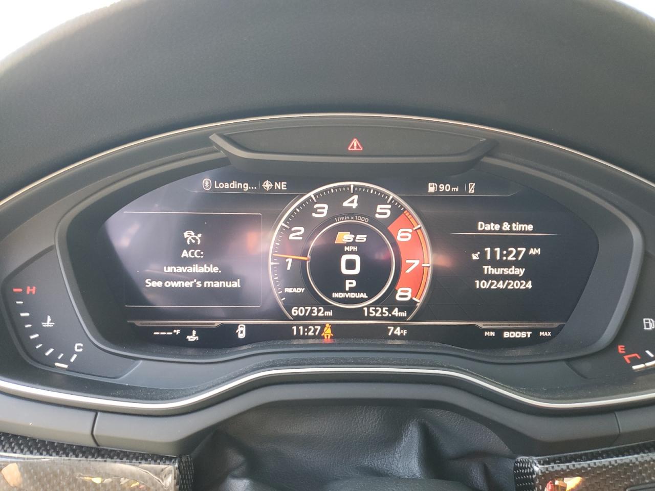 2018 Audi RS5 VIN WAU24GF58JN002122 Copart auction photo, front end damage thumbnail 9
