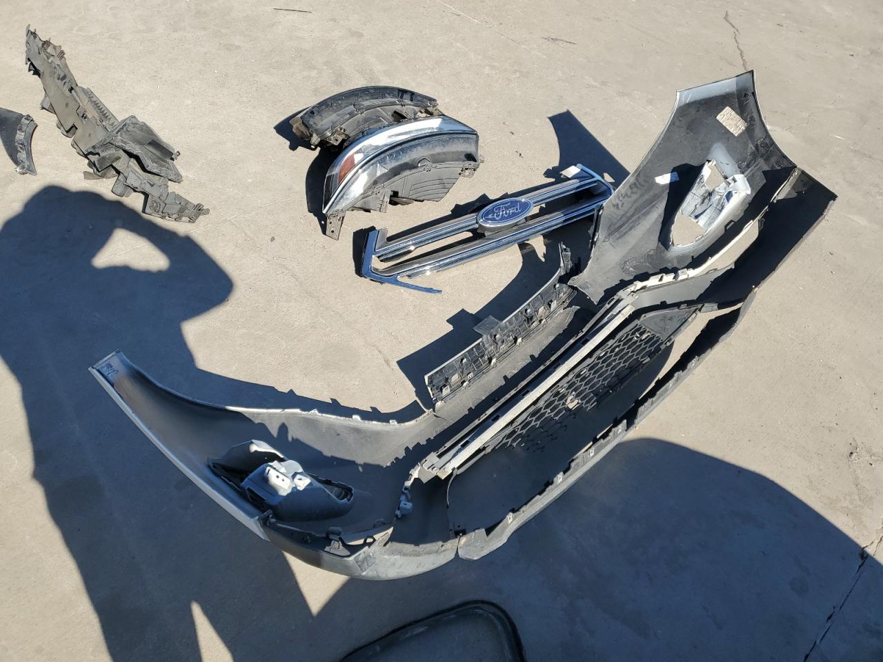 2016 Ford Edge VIN 2FMPK3G91GBB43414 Copart auction photo, front end damage thumbnail 13