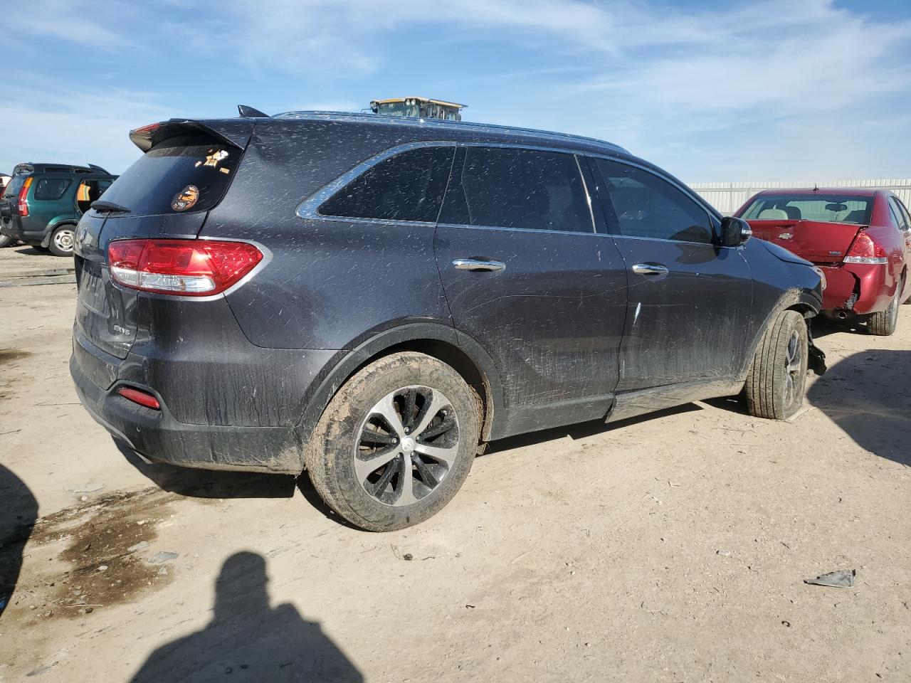 2018 KIA Sorento VIN 5XYPH4A55JG396303 Copart auction photo, front end damage thumbnail 3