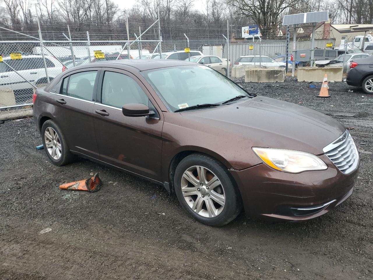 2012 Chrysler 200 VIN 1C3CCBBB9CN300341 Copart auction photo, rear end damage thumbnail 4