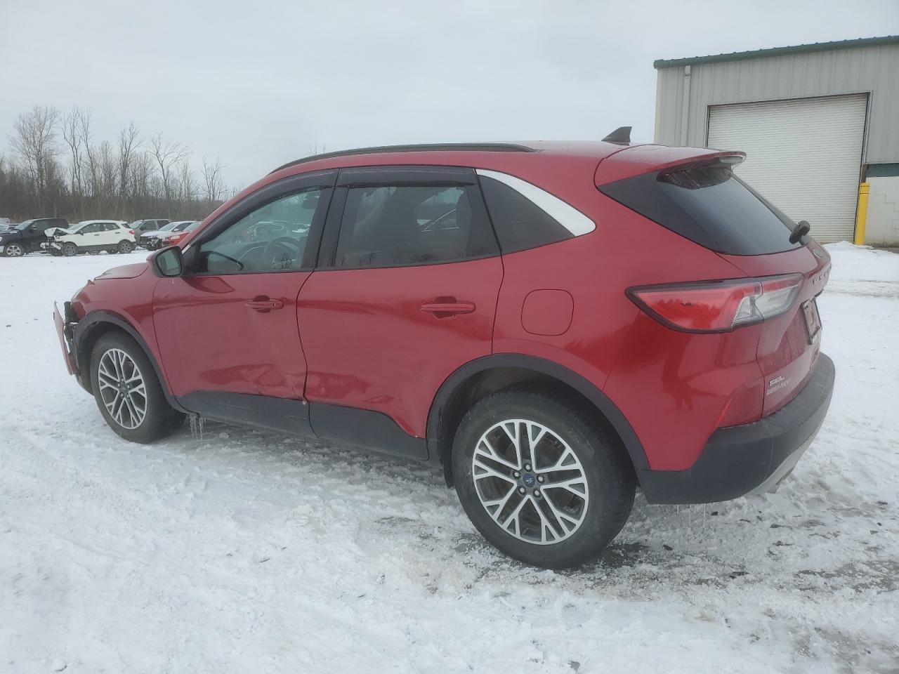 2020 Ford Escape VIN 1FMCU9H64LUA44879 Copart auction photo, front end / side damage thumbnail 2