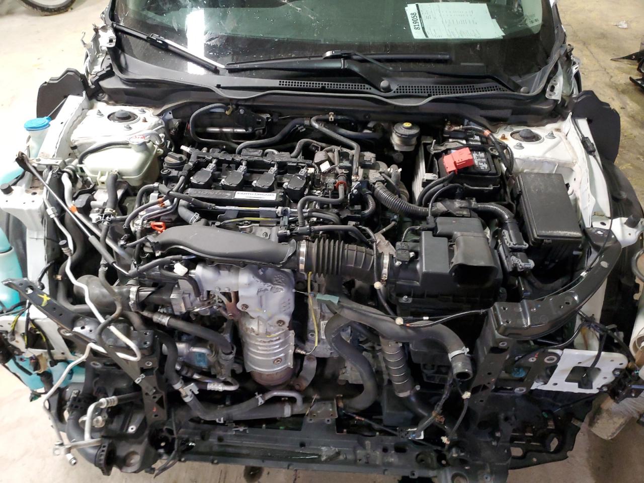 2017 Honda Civic VIN 19XFC1F33HE029066 Copart auction photo, front end / mechanical damage thumbnail 11