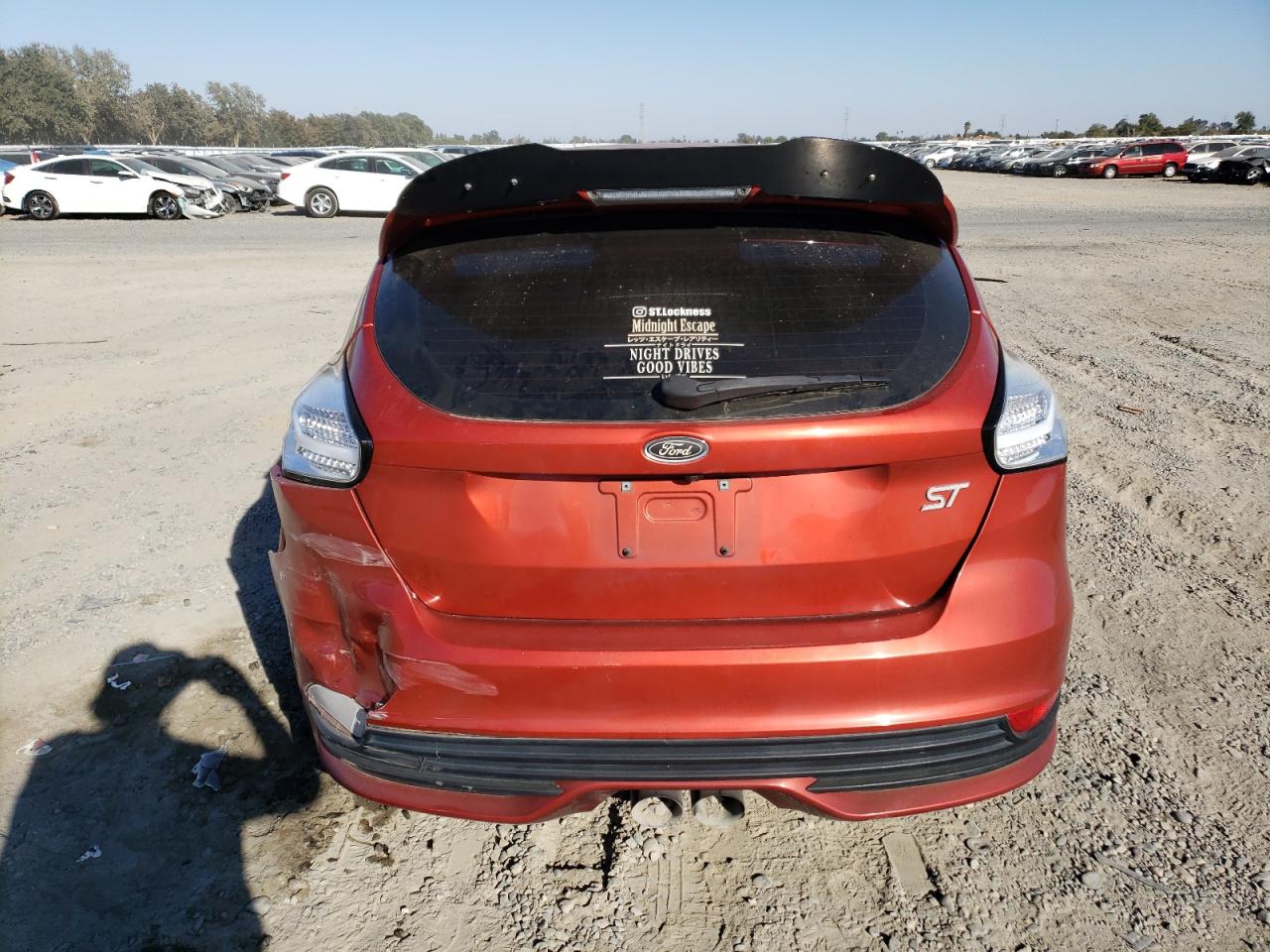 2018 Ford Focus VIN 1FADP3L99JL279284 Copart auction photo, front end damage thumbnail 6
