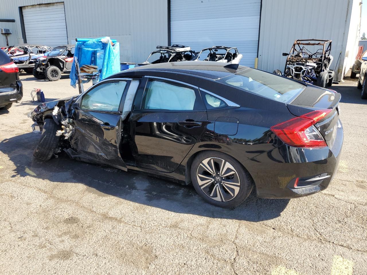 2018 Honda Civic VIN 2HGFC1E38JH646248 Copart auction photo, all over damage thumbnail 2