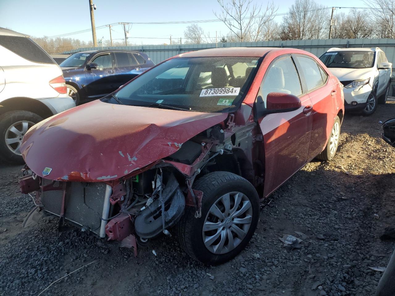 2015 Toyota Corolla VIN 2T1BURHE3FC399454