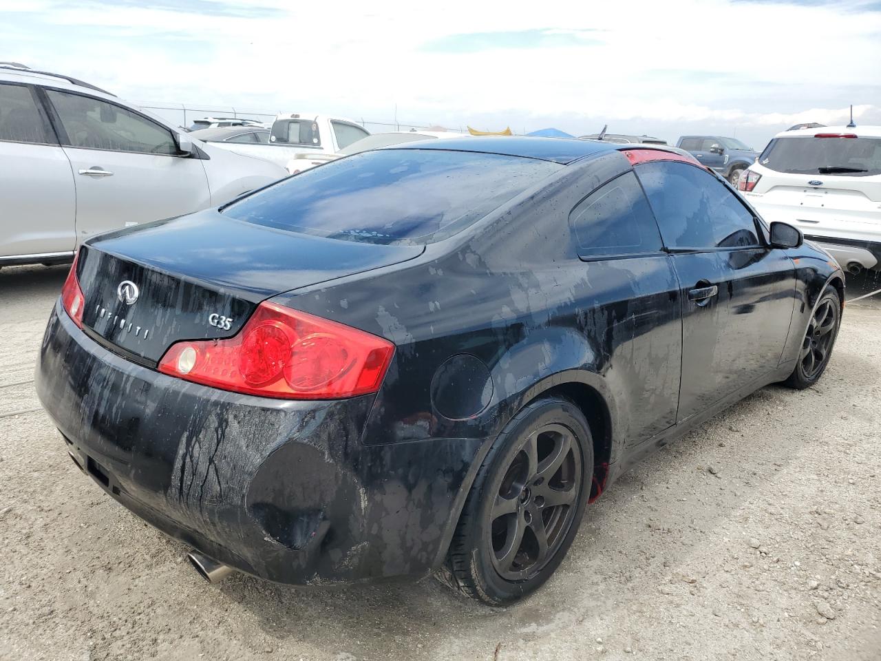 2003 Infiniti G VIN JNKCV54E13M207090 Copart auction photo, water/flood damage thumbnail 3