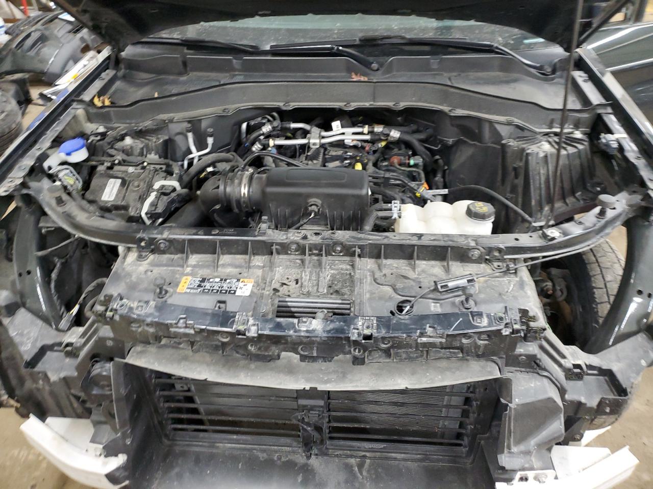 2022 Ford Explorer VIN 1FMSK8BH0NGC20396 Copart auction photo, all over damage thumbnail 12