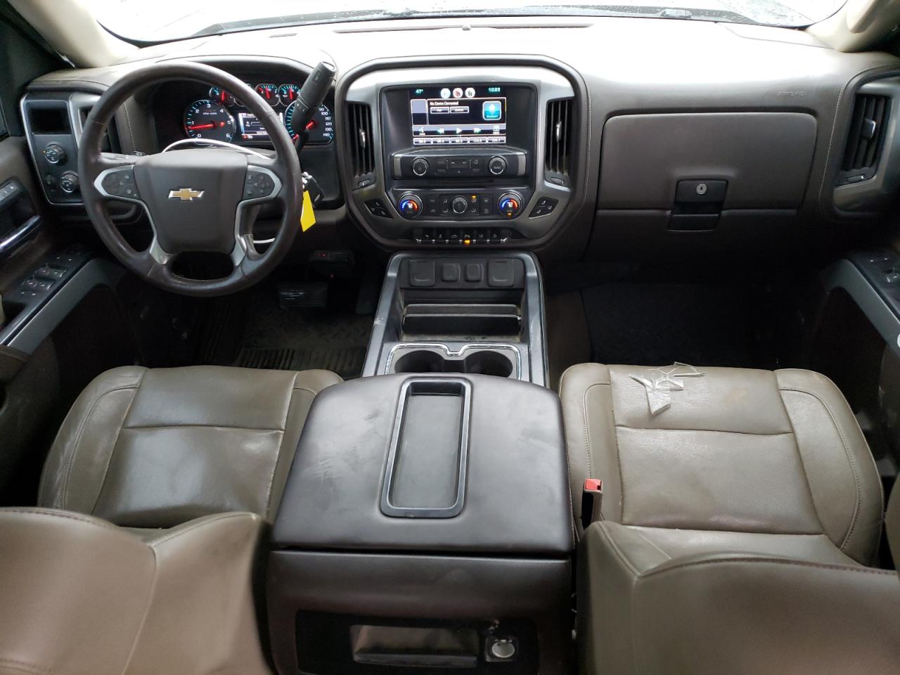 2014 Chevrolet Silverado VIN 3GCUKSEC7EG415409 Copart auction photo, front end / side damage thumbnail 8