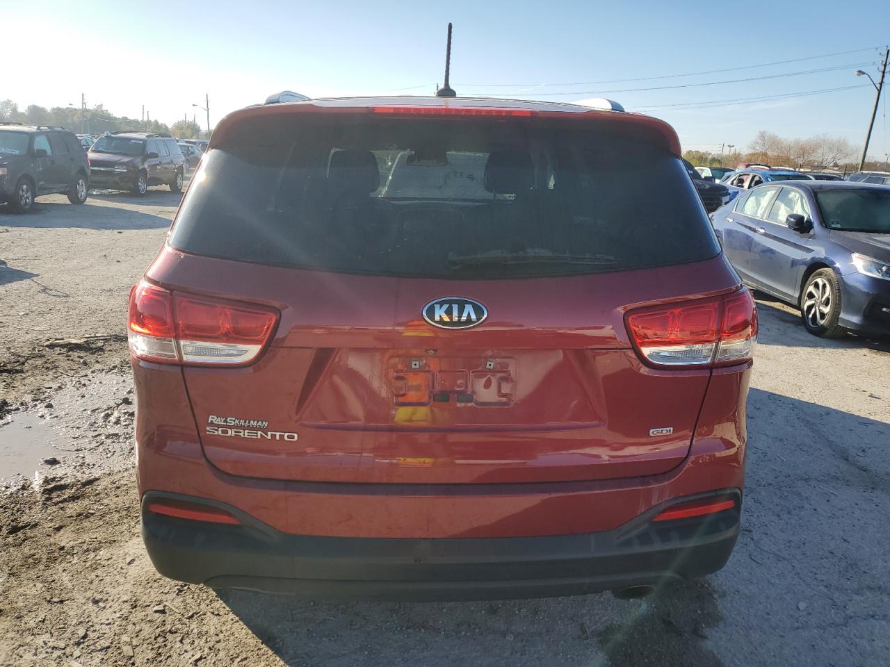 2016 KIA Sorento VIN 5XYPG4A36GG091189 Copart auction photo, mechanical / normal wear damage thumbnail 6