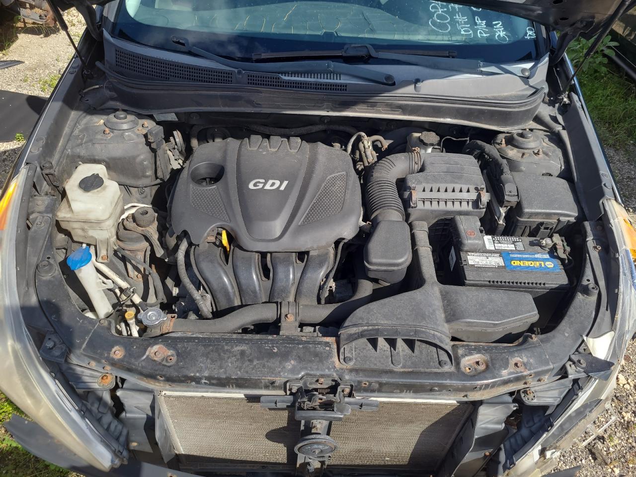 2011 Hyundai Sonata VIN 5NPEB4AC9BH022911 Copart auction photo, front end damage thumbnail 11