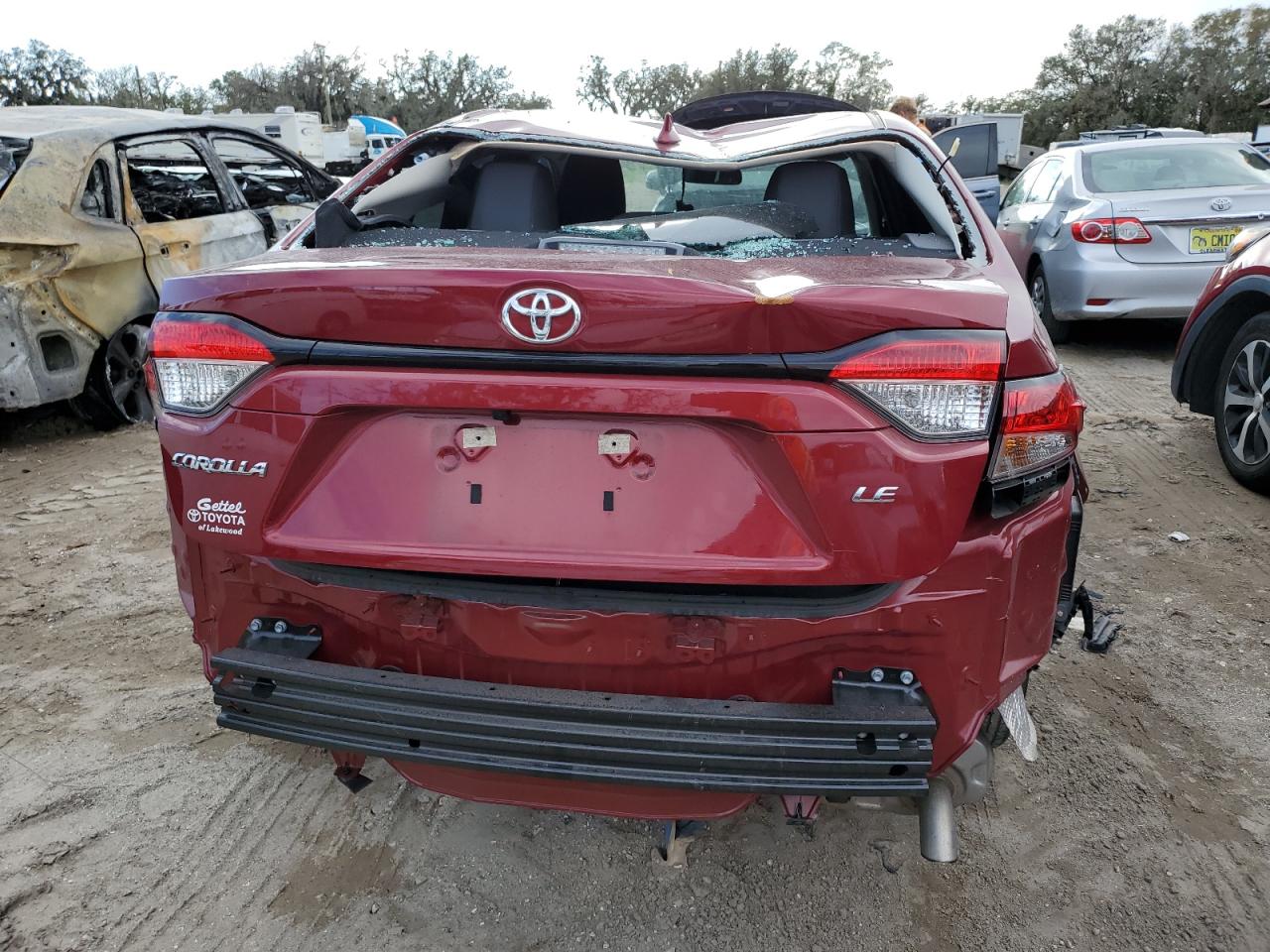 2024 Toyota Corolla VIN 5YFB4MDE9RP084462 Copart auction photo, all over damage thumbnail 6