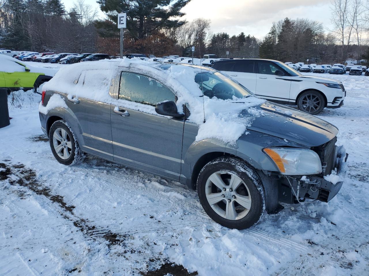2011 Dodge Caliber VIN 1B3CB3HAXBD296731 Copart auction photo, front end damage thumbnail 4
