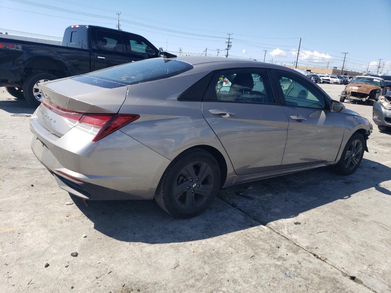 2022 Hyundai Elantra VIN KMHLS4AG7NU333687 Copart auction photo, front end damage thumbnail 3