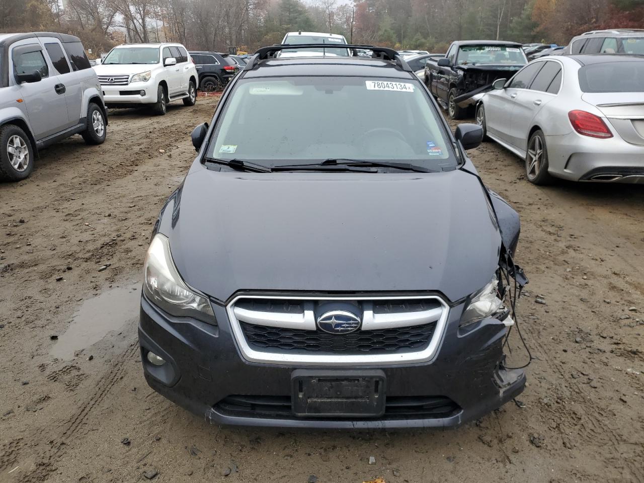 2014 Subaru Impreza VIN JF1GPAL67E8223067 Copart auction photo, front end / side damage thumbnail 5
