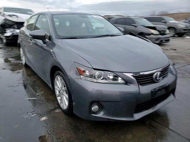 2012 Lexus CT VIN JTHKD5BH7C2113836 Copart auction photo, front end / side damage thumbnail 13