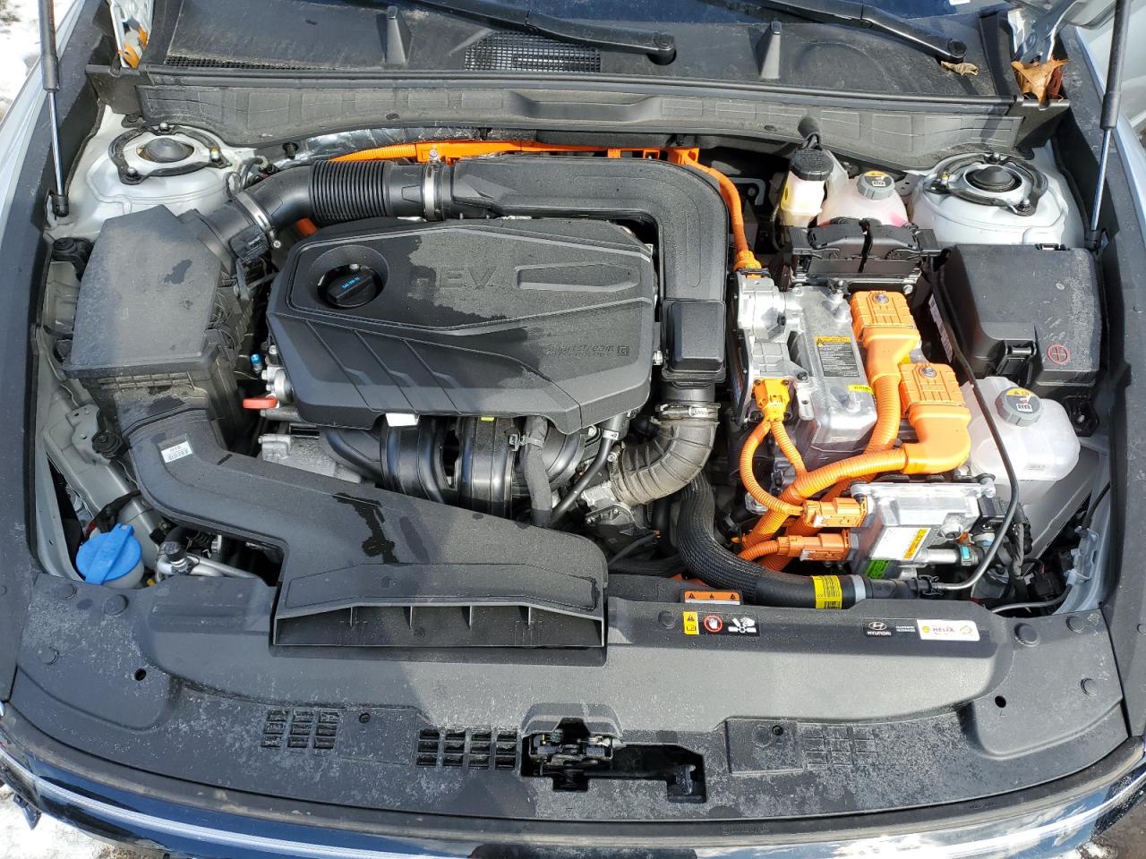 2024 Hyundai Sonata VIN KMHL34JJ3RA090749 Copart auction photo, front end / undercarriage damage thumbnail 11