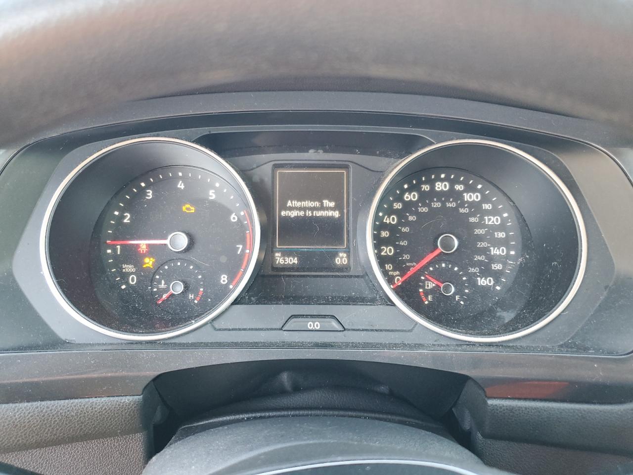 2018 Volkswagen Tiguan VIN 3VV0B7AX4JM119541 Copart auction photo, front end damage thumbnail 9