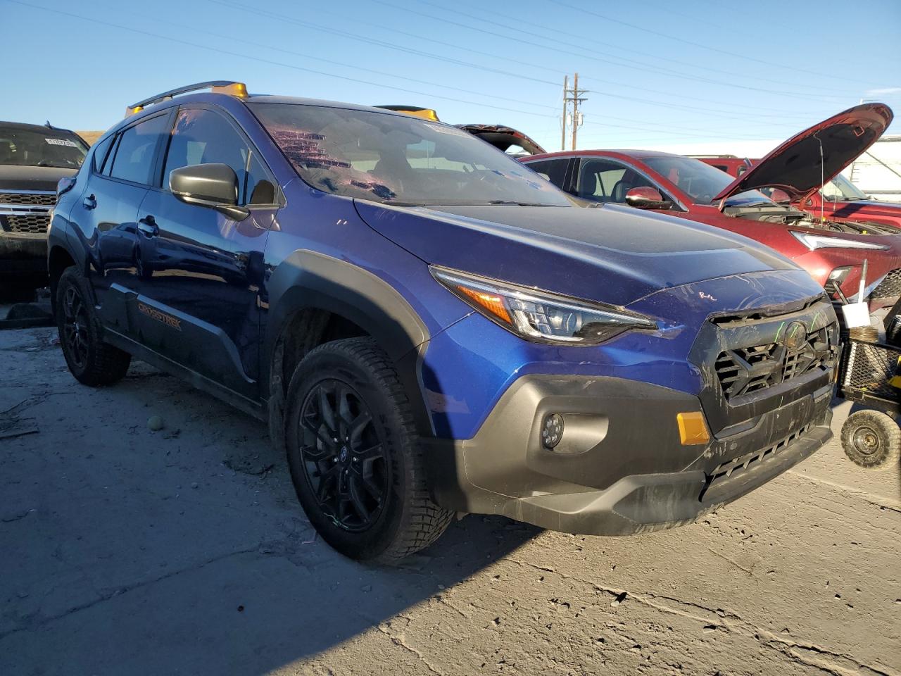 2024 Subaru XV VIN 4S4GUHT67R3806748 Copart auction photo, rear end / front end damage thumbnail 4