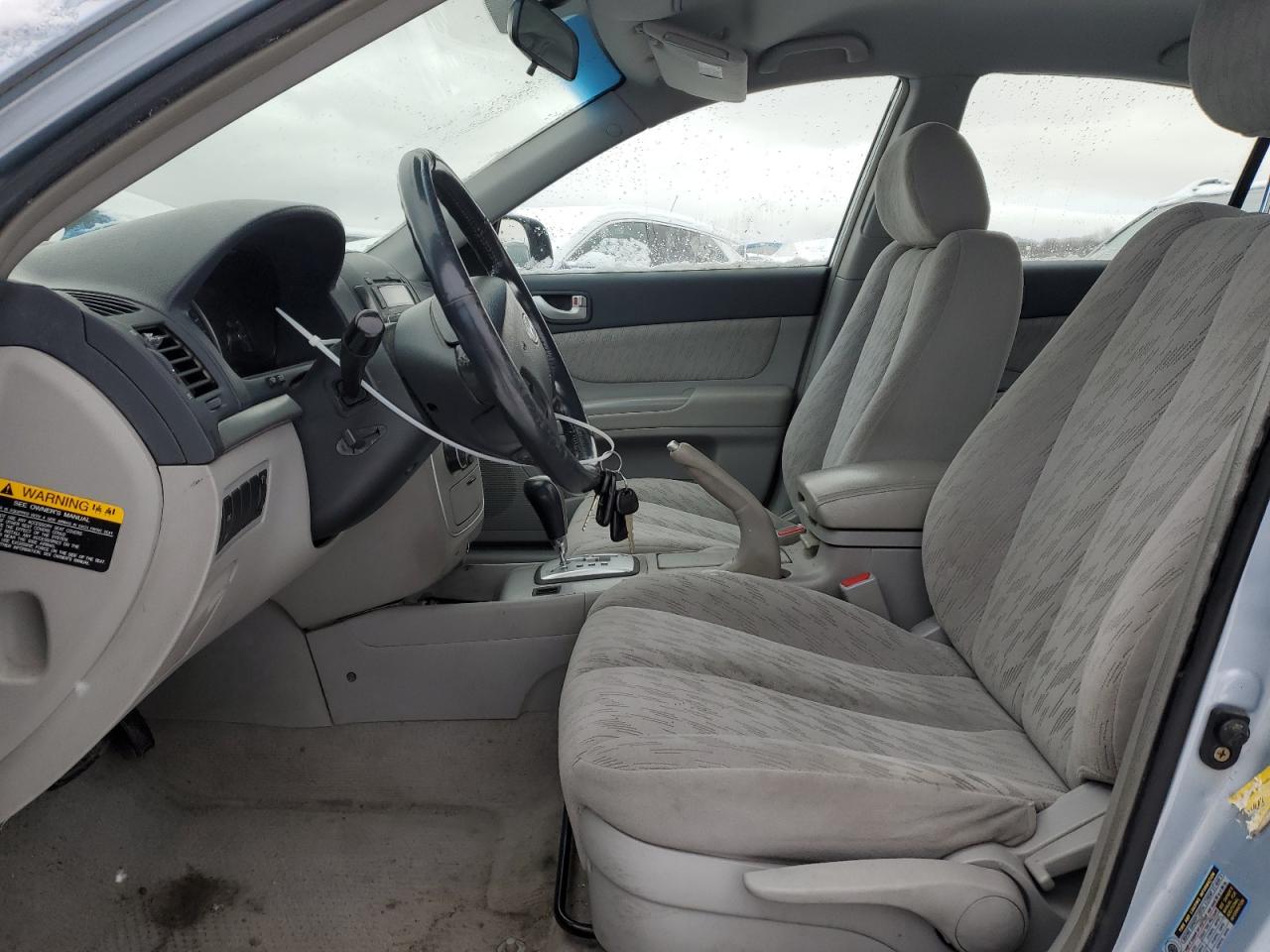 2007 Hyundai Sonata VIN 5NPET46C87H203771 Copart auction photo, front end damage thumbnail 7