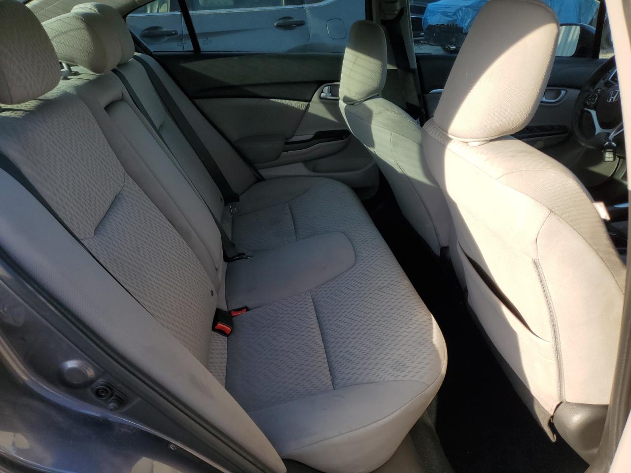 2015 Honda Civic VIN 19XFB2F86FE235094 Copart auction photo, rear end damage thumbnail 10