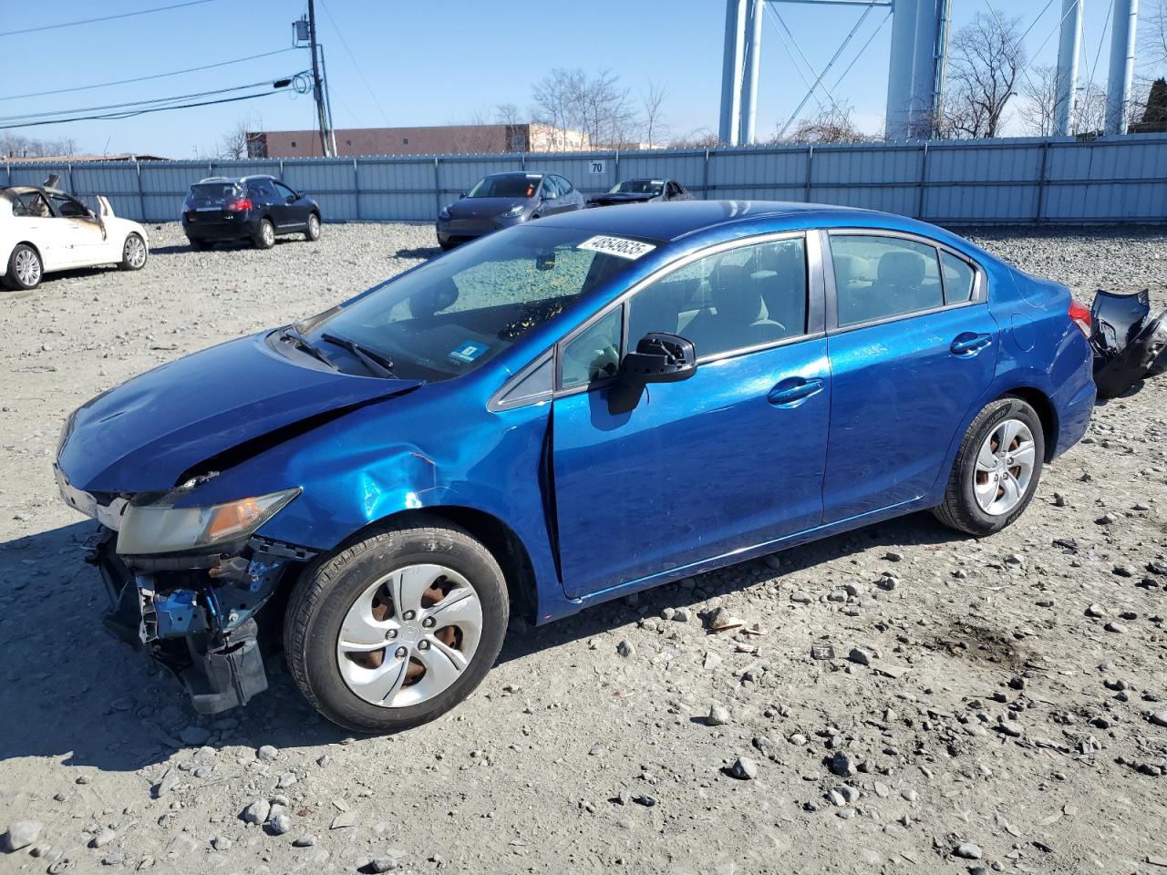 2013 Honda Civic VIN 19XFB2F51DE241405