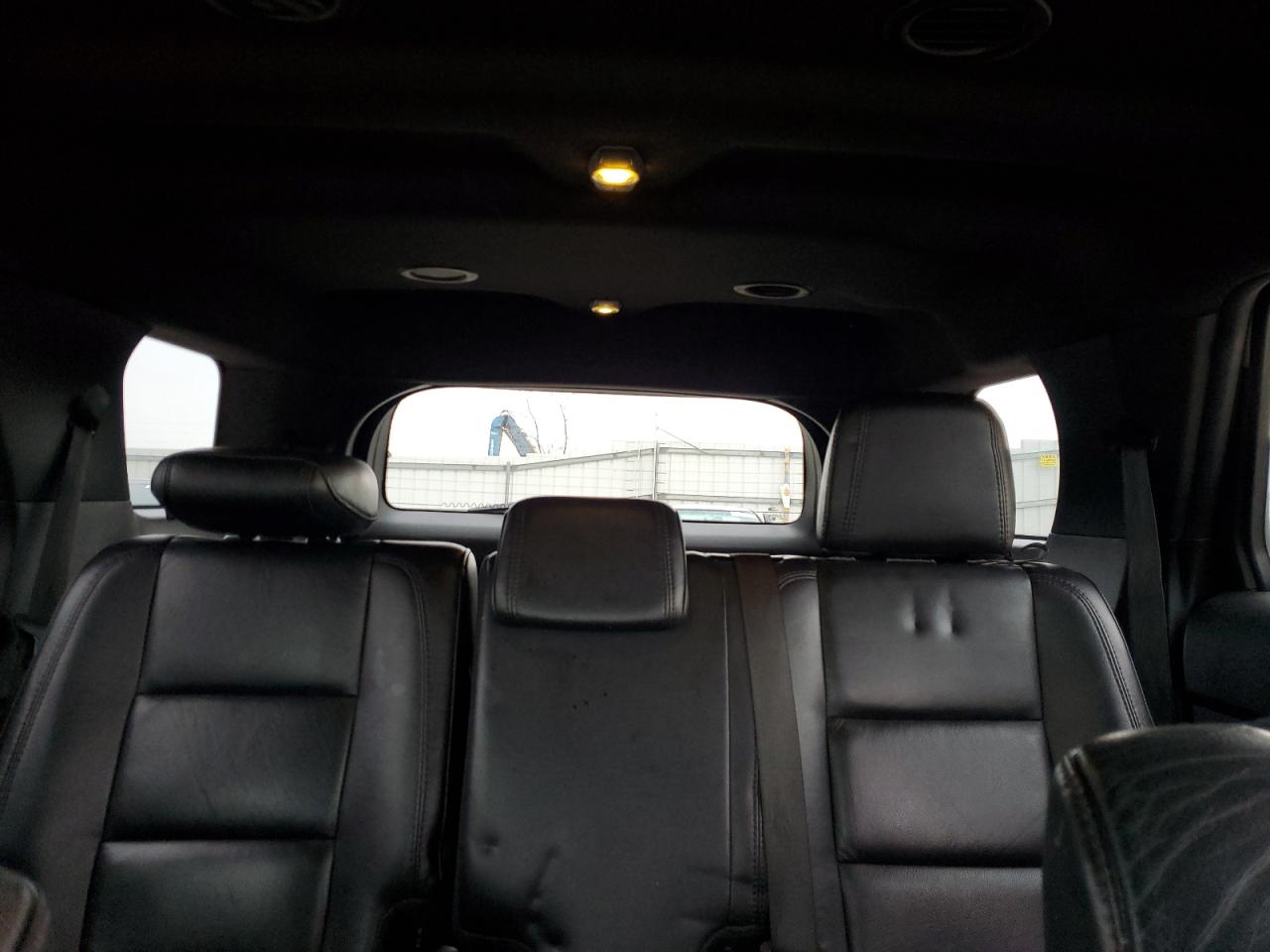 2013 Ford Explorer VIN 1FM5K7D81DGC62580 Copart auction photo, rear end / undercarriage damage thumbnail 10