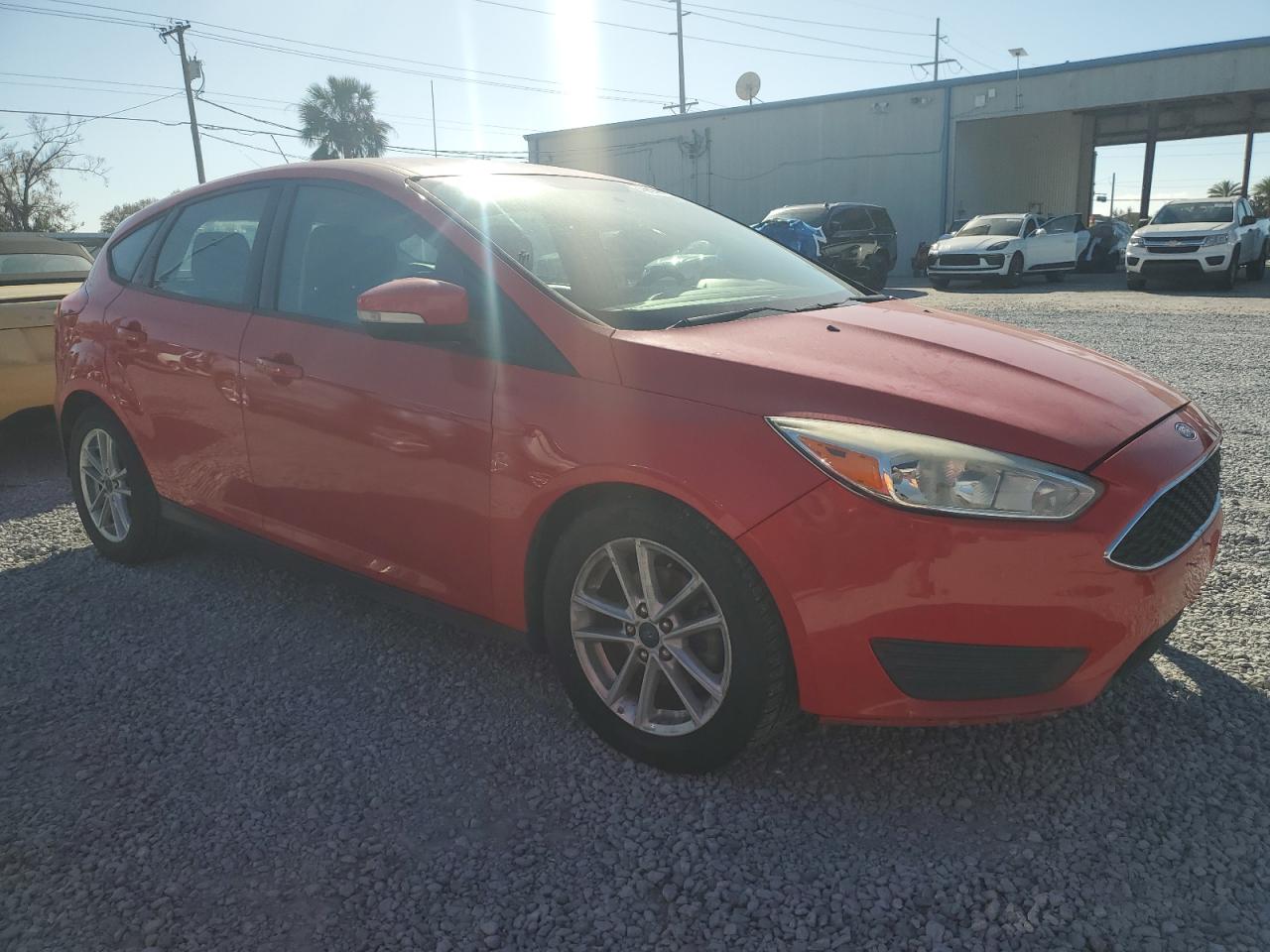 2017 Ford Focus VIN 1FADP3K26HL259606 Copart auction photo, front end damage thumbnail 4