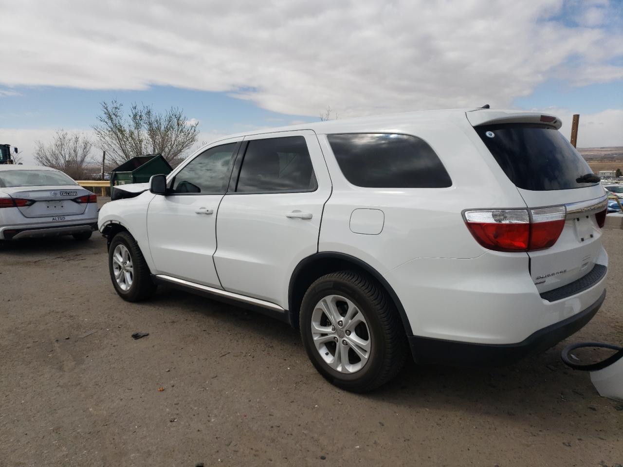 2013 Dodge Durango VIN 1C4RDJAG5DC697182 Copart auction photo, front end damage thumbnail 2