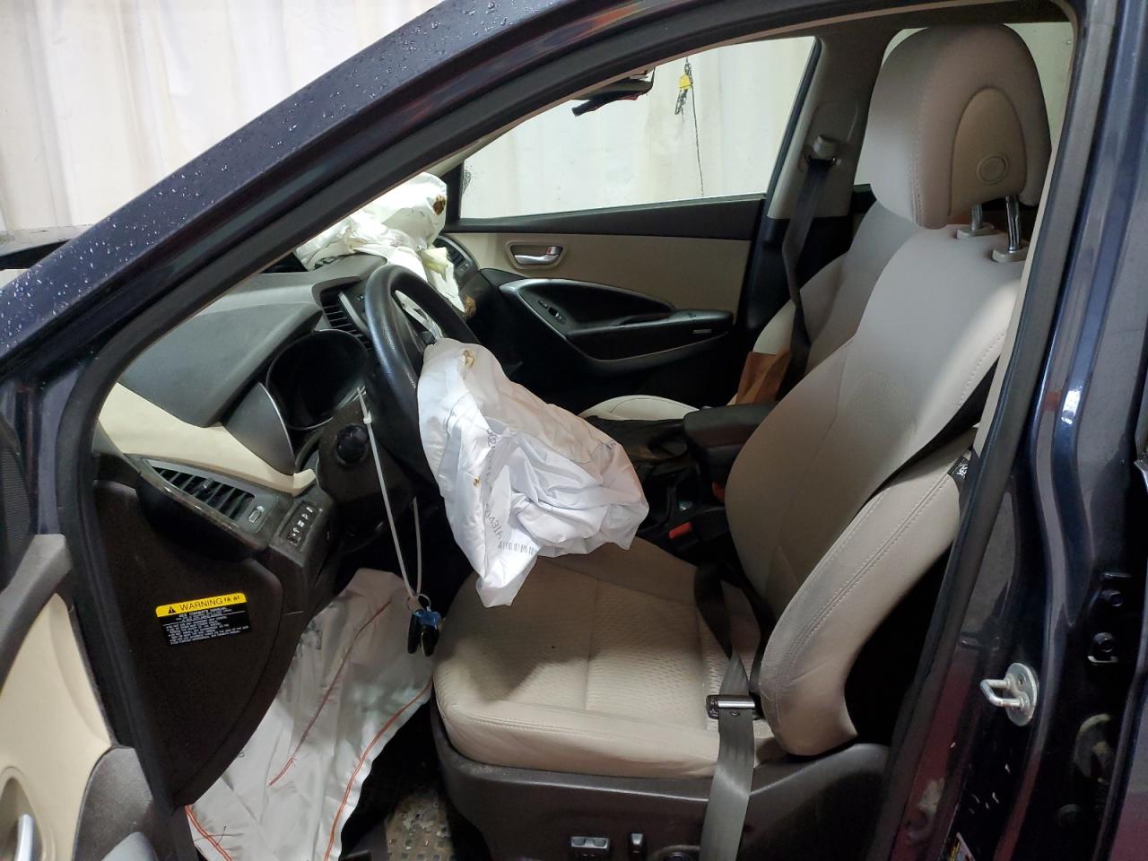 2018 Hyundai Santa Fe VIN 5NMZUDLBXJH056061 Copart auction photo, front end damage thumbnail 7