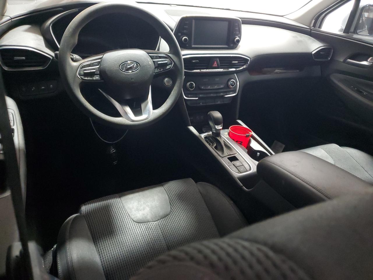2020 Hyundai Santa Fe VIN 5NMS33AD9LH297793 Copart auction photo, water/flood damage thumbnail 8