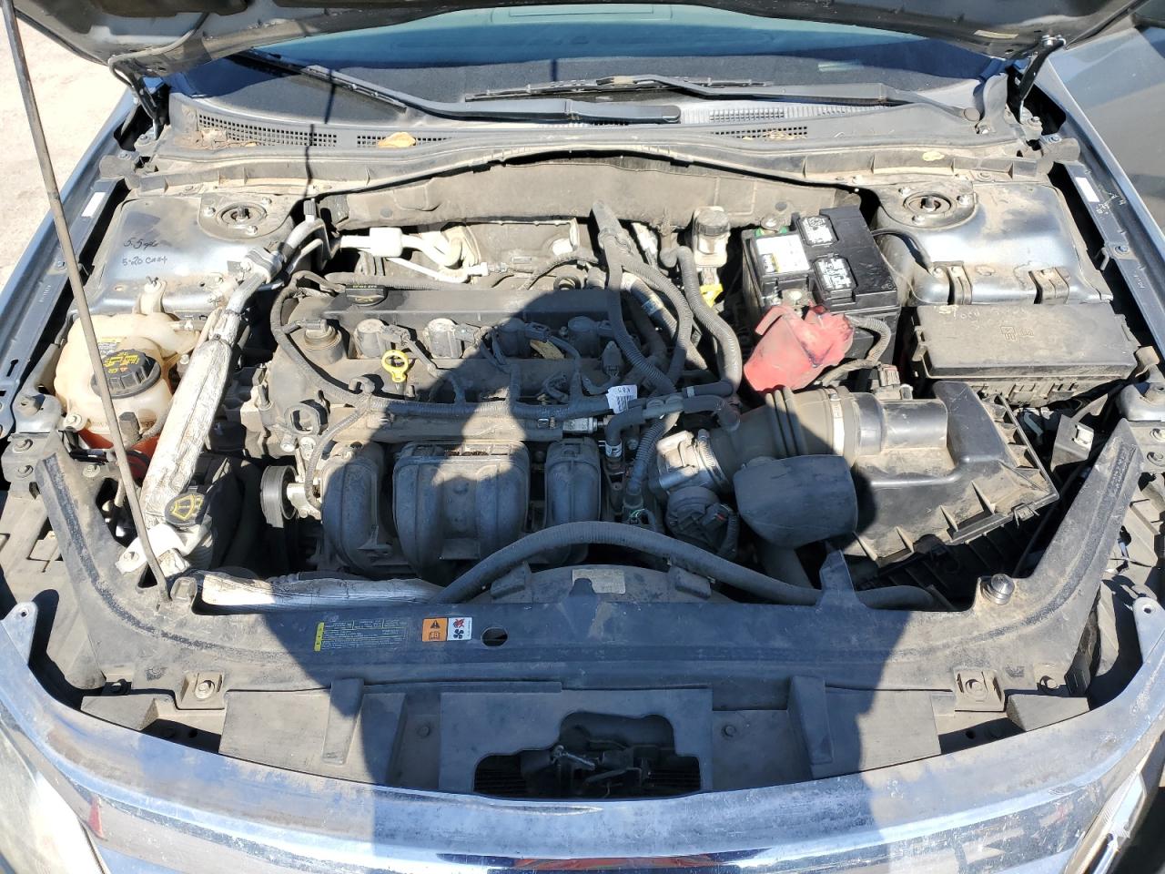 2012 Ford Fusion VIN 3FAHP0JA2CR178203 Copart auction photo, front end / side damage thumbnail 12