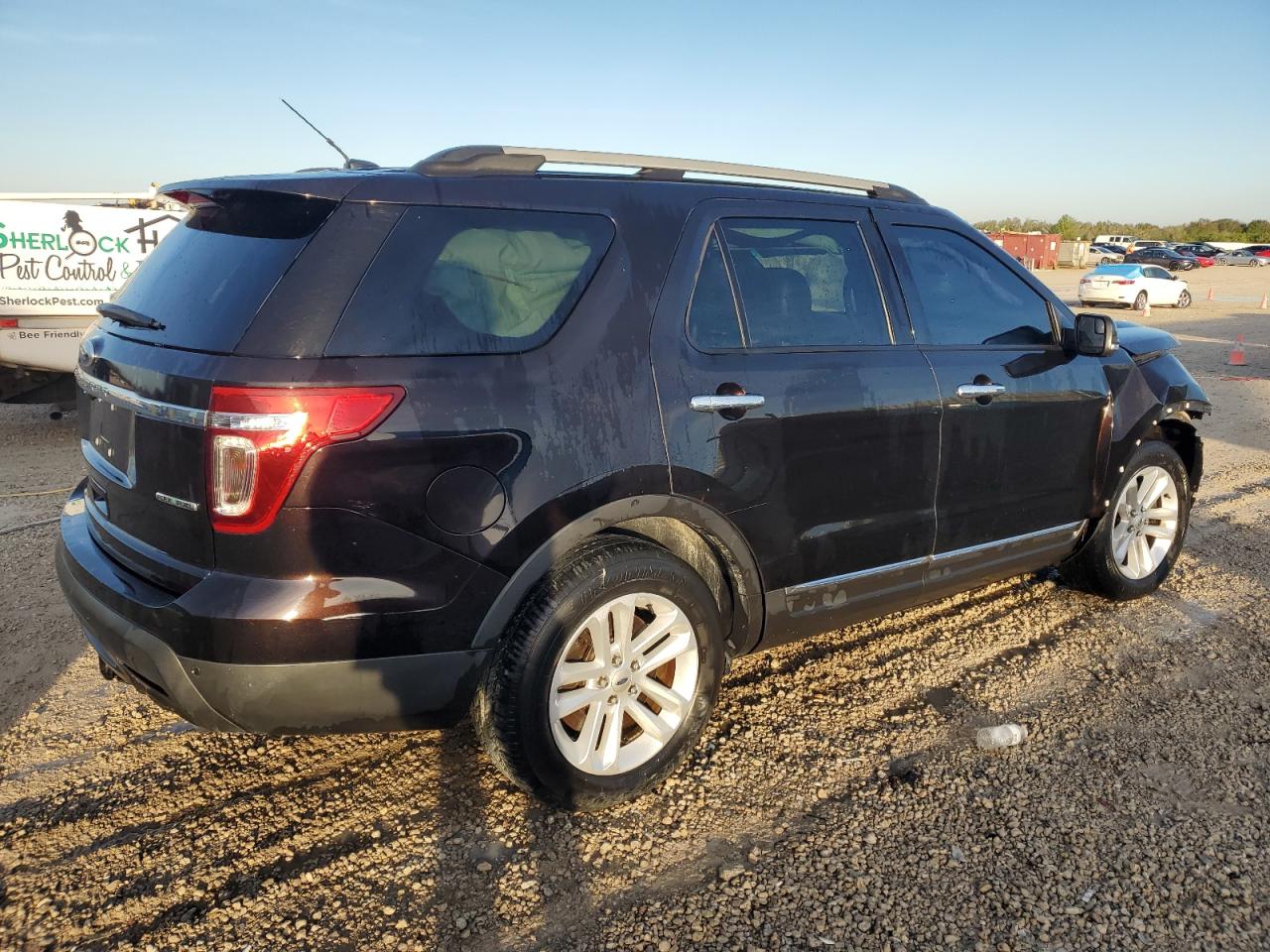 2013 Ford Explorer VIN 1FM5K7D81DGB56436 Copart auction photo, biohazard/chemical / front end damage thumbnail 3